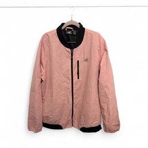 New Balance Baby Pink "Grease is the Word" Bomber Jacket 🩷